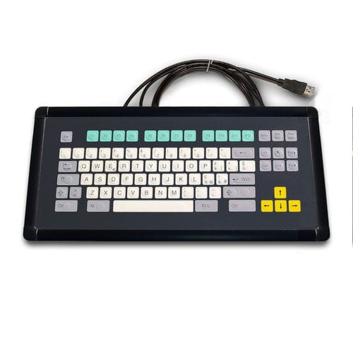 Clavier encastrable - KT-84-I-40 - k-tronic S.r.l. - à membrane / 84 touches / industriel