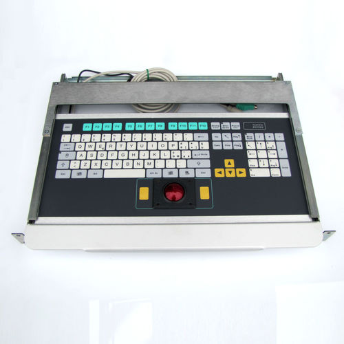 Clavier monté sur rack-tiroir - KT-105-C-18 - k-tronic S.r.l. - à touches mécaniques / à membrane / avec touche Fn