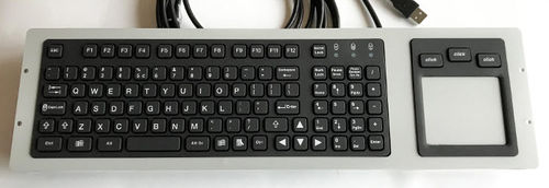 Clavier encastrable - KT-99-GSR-01 - k-tronic S.r.l. - à touches mécaniques / 99 touches / avec pavé tactile