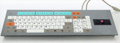 Clavier encastrable - KT-96-R-05 - k-tronic S.r.l. - à touches mécaniques / à membrane / 96 touches