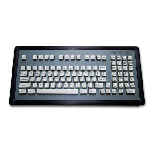 Clavier encastrable - KT-101-DVI-01 - k-tronic S.r.l. - à touches mécaniques / 101 touches / industriel
