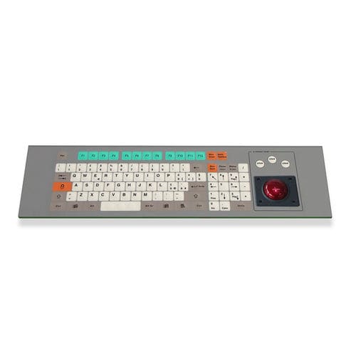 Clavier rackable - KT-96-K-22 - k-tronic S.r.l. - à touches mécaniques / à membrane / 96 touches