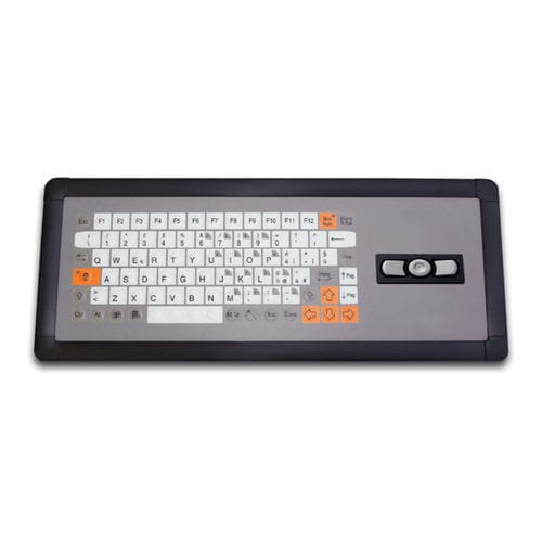 Clavier encastrable - KT-84-I-47 - k-tronic S.r.l. - à membrane / 84 touches / avec souris