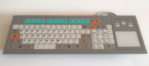 Clavier encastrable - KT-96-R-04 - k-tronic S.r.l. - à touches mécaniques / à membrane / 96 touches