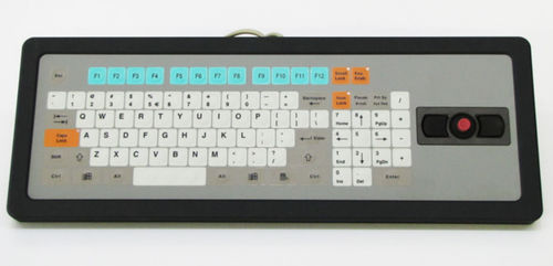Clavier encastrable - KT-96-T-07 - k-tronic S.r.l. - à touches mécaniques / à membrane / 96 touches