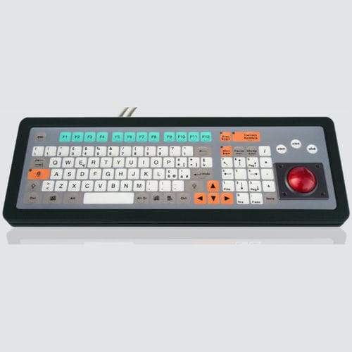Clavier de bureau - KT-100-T-01 - k-tronic S.r.l. - à touches mécaniques / à membrane / 3 touches de souris