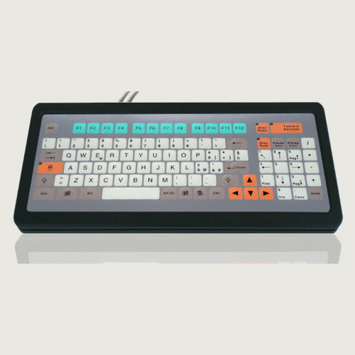 Clavier de bureau - KT-100-T-03 - k-tronic S.r.l. - à touches mécaniques / à membrane / 100 touches