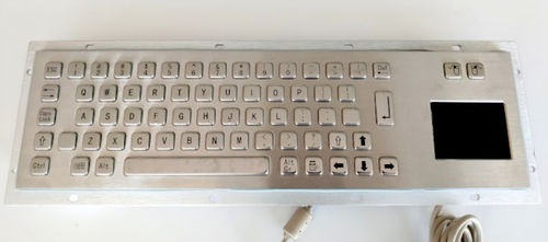 Clavier encastrable - KT-65-GIX-03 - k-tronic S.r.l. - à touches mécaniques / 65 touches / avec trackball