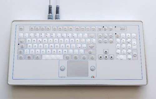 Clavier de bureau - KT-105-TM-04 - k-tronic S.r.l. - à touches mécaniques / à membrane / 105 touches