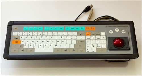 Clavier encastrable - KT-96-I-01 - k-tronic S.r.l. - à membrane / 3 touches de souris / 96 touches