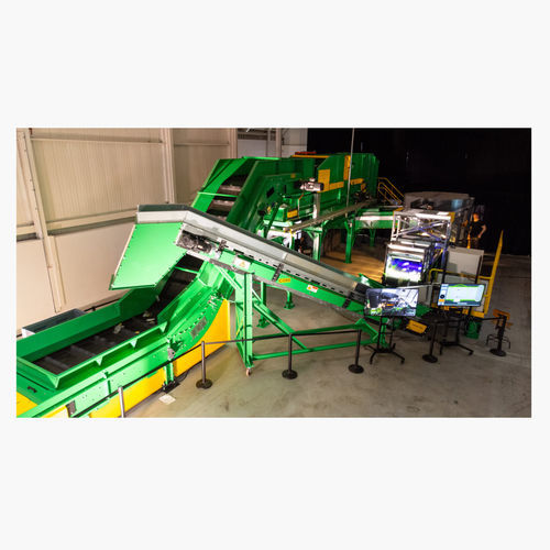 Convoyeur à bande - Bollegraaf Recycling Solutions - en auge / de transport / modulaire