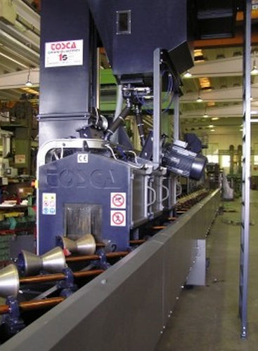 Grenailleuse à bande - AB SHOT TECNICS - pour tubes