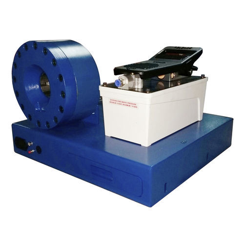 Sertisseuse de tuyau flexible - CRM20P - BARBOFLEX - Flexible Solutions - semi-automatique / hydraulique / pour applications automobiles