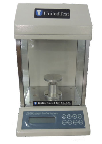 Tensiomètre pour la mesure de la tension de surface et interfaciale - 0 - 199.9 mN/m | JZYW－200A   - Beijing United Test Co., Ltd.