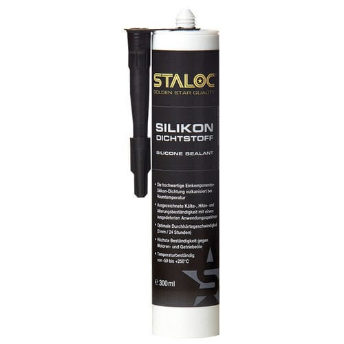 Mastic colle silicone - STALOC - caoutchouc / hybride / monocomposant