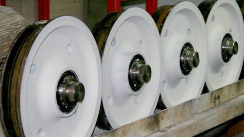 Roue monobloc - ALFI TECHNOLOGIES - en inox / pour charges lourdes