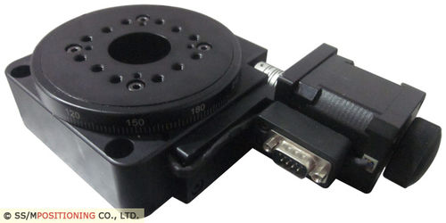 Platine rotative - MR100 - MPositioning Co., Ltd. - motorisée / 1 axe / de haute précision
