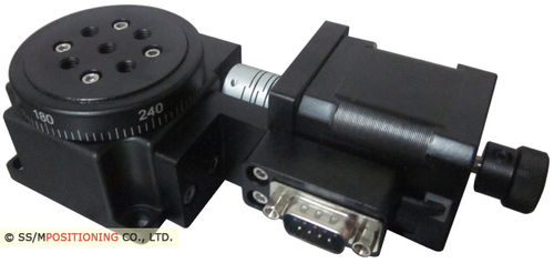 Platine rotative - MR60 - MPositioning Co., Ltd. - motorisée / 1 axe / miniature