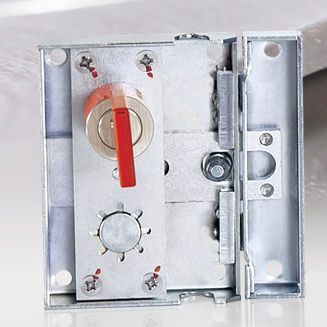 Serrure à clé - DL - Secheron - pour porte / de sécurité