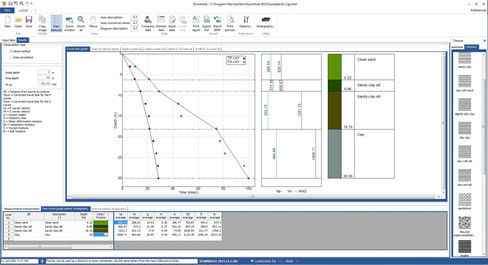 Logiciel de mesure - DOWNHOLE - M.A.E. S.r.l. - de calcul / graphique / pour sismologie
