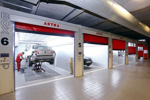 Aire de préparation de fonds avant peinture - ASTRA