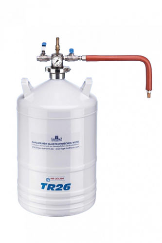 Récipient d'azote - ALU Series - KGW-ISOTHERM Karlsruher Glastechn. Werk Schieder GmbH - en aluminium / cryogénique / léger