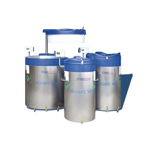Récipient d'azote - BS Series - KGW-ISOTHERM Karlsruher Glastechn. Werk Schieder GmbH - en aluminium / cryogénique / de laboratoire