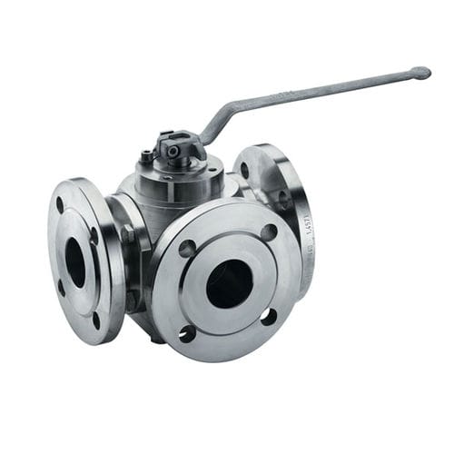Vanne à boisseau sphérique - K410 - KLINGER-SCHÖNEBERG GmbH - à levier / à siège / modulable