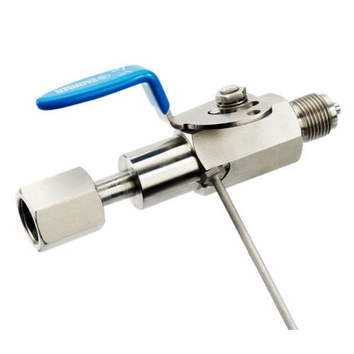 Vanne à boisseau sphérique - K610/3 - KLINGER-SCHÖNEBERG GmbH - à levier / de contrôle / filetée