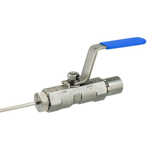 Vanne à boisseau sphérique - 300 P - KLINGER-SCHÖNEBERG GmbH - à levier / de prélèvement / filetée