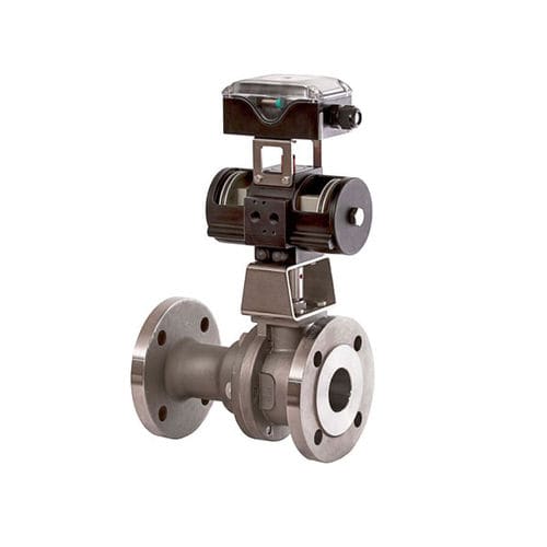 Vanne à boisseau sphérique - KLINGER-SCHÖNEBERG GmbH - à actionneur électrique / de contrôle / automatique