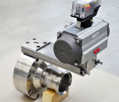 Vanne à boisseau sphérique - KLINGER-SCHÖNEBERG GmbH - à commande pneumatique / de contrôle / de tuyauterie