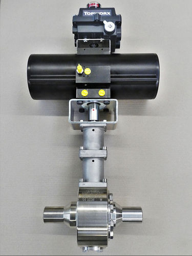 Vanne à boisseau sphérique - KLINGER-SCHÖNEBERG GmbH - pneumatique / de contrôle / d'arrêt