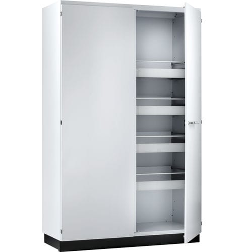 Armoire haute - EXPLORIS® - Köttermann GmbH - de stockage / au sol / double porte