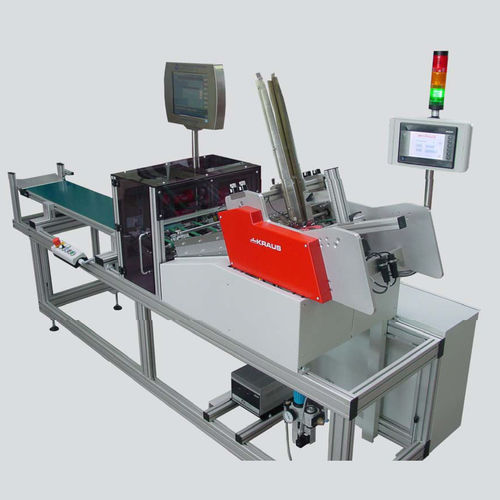 Ligne d'inspection pour caisses - Kraus Maschinenbau GmbH - pour produits pharmaceutiques