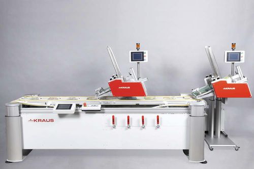Convoyeur à bande - Kraus Maschinenbau GmbH - horizontal / d'alimentation / aspirateur