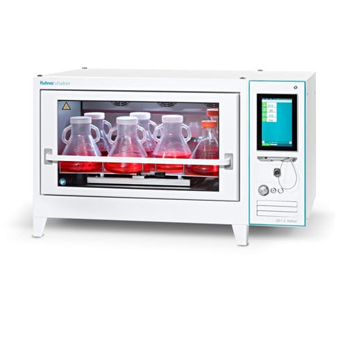 Incubateur à CO2 - ISF1-Z series - Adolf Kühner AG - pour cellules vivantes / empilable / avec agitateur secoueur de laboratoire