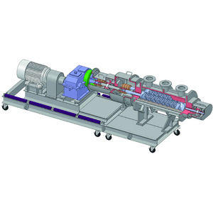 Réacteur en continu - Kurimoto Ltd. - de process / automatique / malaxeur