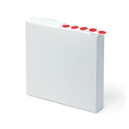 Étiquette adhésive - CRLA series - LABBOX LABWARE S.L. - autocollante / pour laboratoire / ronde
