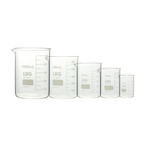 Becher gradué - BKL3-KIT-001 - LABBOX LABWARE S.L. - en verre