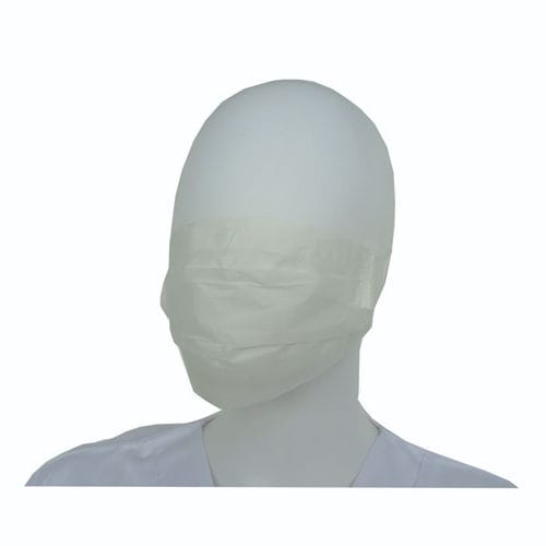 Masque de protection jetable - MASK-000-100 - LABBOX LABWARE S.L. - demi-masque / médical / fixé derrière les oreilles