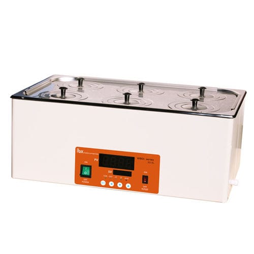 Bain thermostatique en acier inoxydable - WB01 - LABBOX LABWARE S.L. - à affichage numérique / de laboratoire