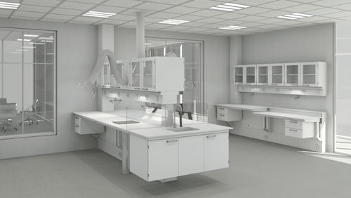 Système de mobilier de laboratoire - System 14 - Labflex AS - modulaire