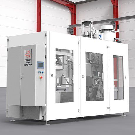 Système de remplissage sacs à valve - Weber Waagenbau und Wägeelektronik GmbH - pour papier / compact