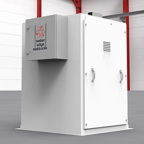 Peseuse électronique - Weber Waagenbau und Wägeelektronik GmbH - pour chargeuse