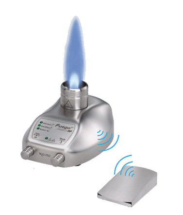 Bec Bunsen - max. 1 350 °C | Fuego SCS basic RF - WLD-TEC GmbH
