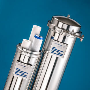 Carter de filtre multicartouche - WTKF - Wolftechnik Filtersysteme GmbH & Co. KG - pour liquide / en acier inoxydable