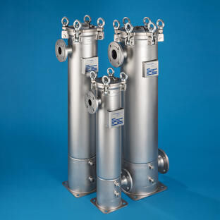 Carter de filtre à cartouche - WTGDS - Wolftechnik Filtersysteme GmbH & Co. KG - pour liquide / en acier inoxydable