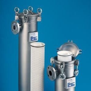 Carter de filtre à cartouche - WTHF - Wolftechnik Filtersysteme GmbH & Co. KG - pour liquide / en acier inoxydable / gros débit