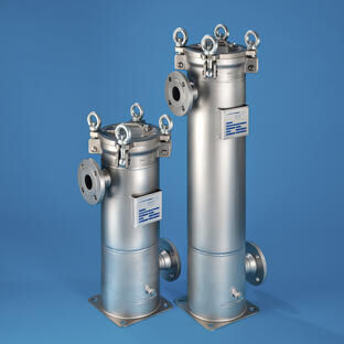 Carter de filtre à sac - WTBF-GDS - Wolftechnik Filtersysteme GmbH & Co. KG - pour liquide / en acier inoxydable